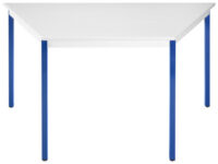 SODEMATUB Table universelle 126RGBL,1200x600,gris clair/bleu