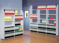 kerkmann Rayonnage Dante sans paroi arrière, (L)800 mm, gris