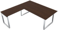 kerkmann Bureau AVETO avec extension, (L)1.800 mm, wengé