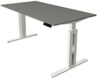 kerkmann Table de bureau assis-debout Move 3 fresh, graphite