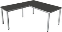 kerkmann Bureau PRIME avec extension, (L)1.800 mm