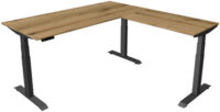 kerkmann Bureau réglable en hauteur Move 4 avec extension