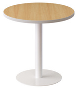 PAPERFLOW Table d'appoint easyDesk, diamètre: 800 mm, hêtre