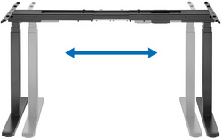 LogiLink Piètement de bureau,hauteur réglable électriquement – Image 5
