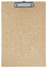 MAUL Porte-bloc à pince MAULbalance, A4, carton, brun