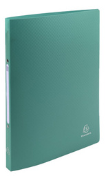 EXACOMPTA Classeur souple, PP, 2 anneaux, A4, vert foncé