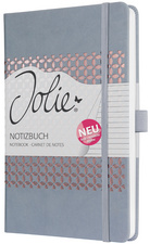 sigel Carnet de notes Jolie, similicuir, A5, gris