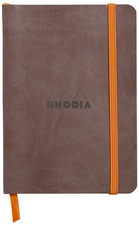 RHODIA Carnet souple RHODIARAMA, A5, ligné, chocolat