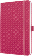 sigel Carnet de notes Jolie, similicuir, A5, fuchsia