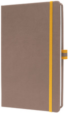 sigel Carnet de notes Linescape, A5 portrait, ligné, marron