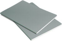 sigel Carnet Linescape, A5, ligné, gris / vert fluo