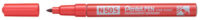 Pentel Marqueur permanent N50S, pointe ogive fine, rouge