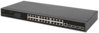 DIGITUS Commutateur 19" Gigabit Etherneet Switch, 24 ports