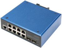 DIGITUS Switch industriel PoE Gigabit Ethernet manageable L2