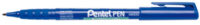Pentel Marqueur permanent GREEN-LABEL NMS50, bleu