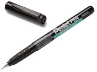 Pentel Marqueur permanent GREEN-LABEL NMF50, noir
