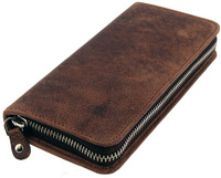 Alassio Etui pour 3 instruments d'écriture, marron