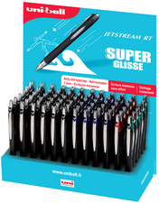 uni-ball Stylo roller encre JETSTREAM SXN210, présentoir