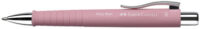 FABER-CASTELL Stylo-bille rétractable POLY BALL XB, rosé