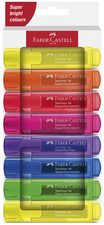 FABER-CASTELL Surligneur TEXTLINER 1546, étui en carton de 8