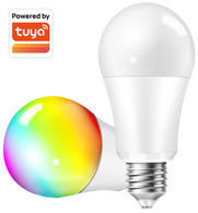 LogiLink Ampoule LED WiFi Smart, compatible Tuya, E27, blanc