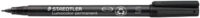 STAEDTLER Marqueur permanent pour photo Lumocolor, noir