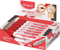 Maped Marqueur pour tableau blanc Marker'Peps Jumbo, rouge