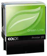COLOP Tampon pour texte Printer 20 Green Line, 4 lignes