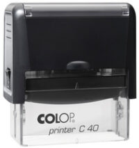 COLOP Tampon pour texte Printer C40, 6 lignes, noir