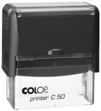 COLOP Tampon pour texte Printer C50, 7 lignes, noir