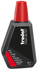 trodat Encre pour tampon encreur "7011", 28 ml, rouge