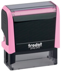 trodat Tampon automatique à texte Printy 4913 4.0, rose