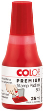 COLOP Encre tampon "801" pour cassette d'encrage, rouge