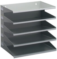 DURABLE Station de tri Business, 5 compartiments, gris