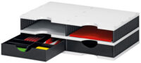 styro Station de classement styrodoc duo, 4 compartiments,