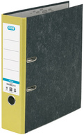 ELBA classeur smart marbré nuageux, dos: 80 mm, jaune, A4