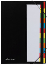 PAGNA trieur DESKORGANIZER Color, 12 poches, noir