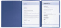PAGNA Bewerbungsmappe "Spirit", DIN A4, aus Karton, blau