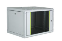 DIGITUS Coffret mural 19" Unique Line, 16 U, gris clair