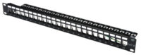 DIGITUS panneau de brassage modulaire 19", cat 6, 24 ports