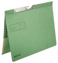 LEITZ Dossiers suspendus, avec pochette, format A4, vert
