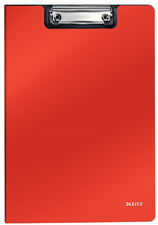 LEITZ porte-bloc à rabat Solid, Polyfoam, rouge clair,