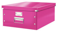 LEITZ Boîte de rangement Click & Store WOW, A3, rose