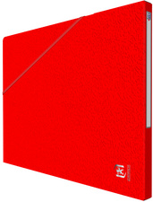 Oxford Chemise à élastique EUROFOLIO+ ALPINA, A4, rouge