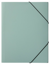 PAGNA Chemise à élastiques "Pastell eco", A4, PP, vert