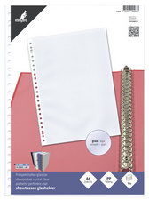 kangaro Pochette perforée, A4, PP, 0,08 mm, grainé