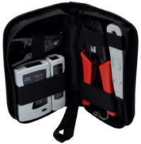 DIGITUS Kit d'outils réseau, sac de transport inclus