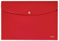 LEITZ Pochette à documents Recycle, A4, PP, rouge