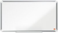 nobo Tableau blanc mural Premium Plus Emaille Widescreen,85