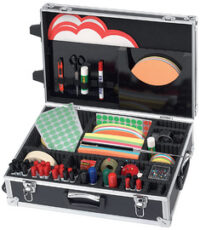 FRANKEN Valise présentation TRAINER, 3.000 pcs, aluminium